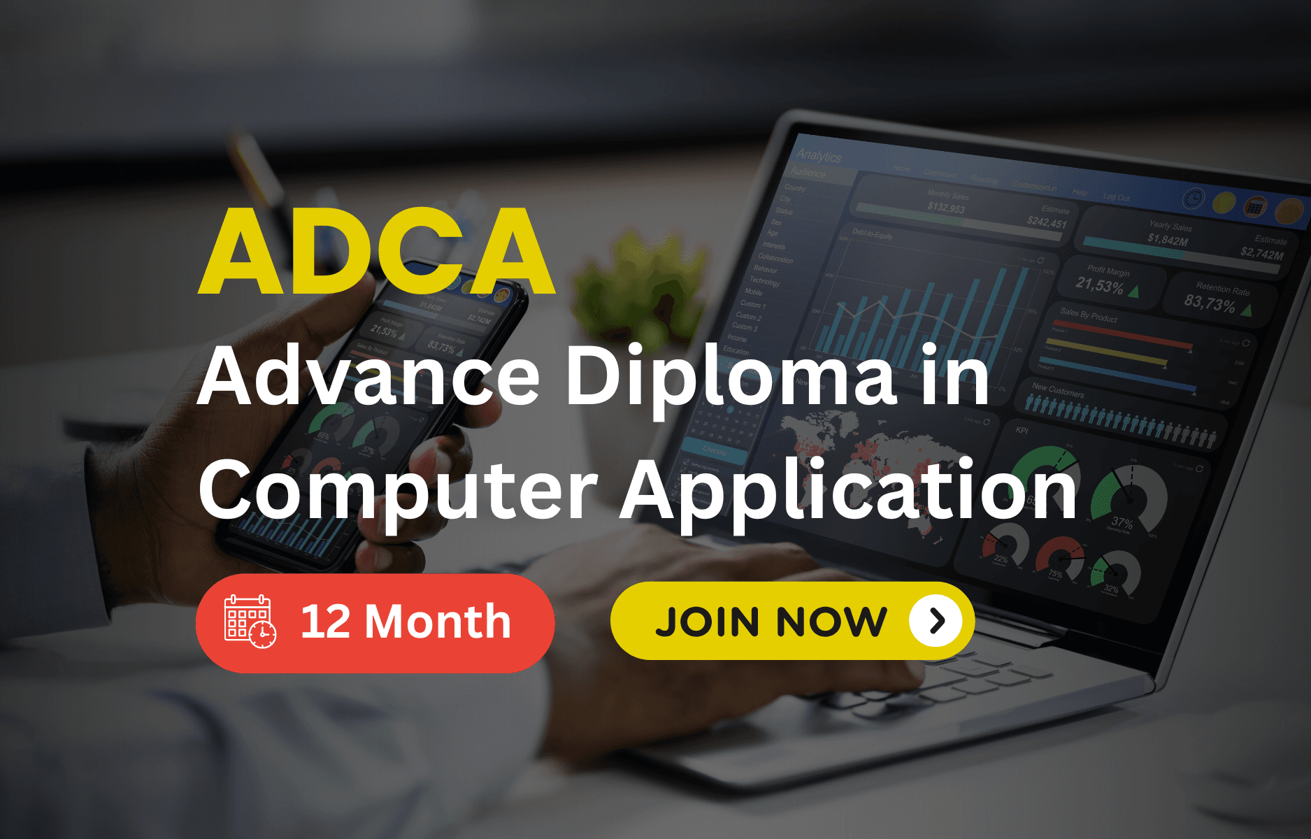 ADCA – Advanced Diploma in Computer Applications