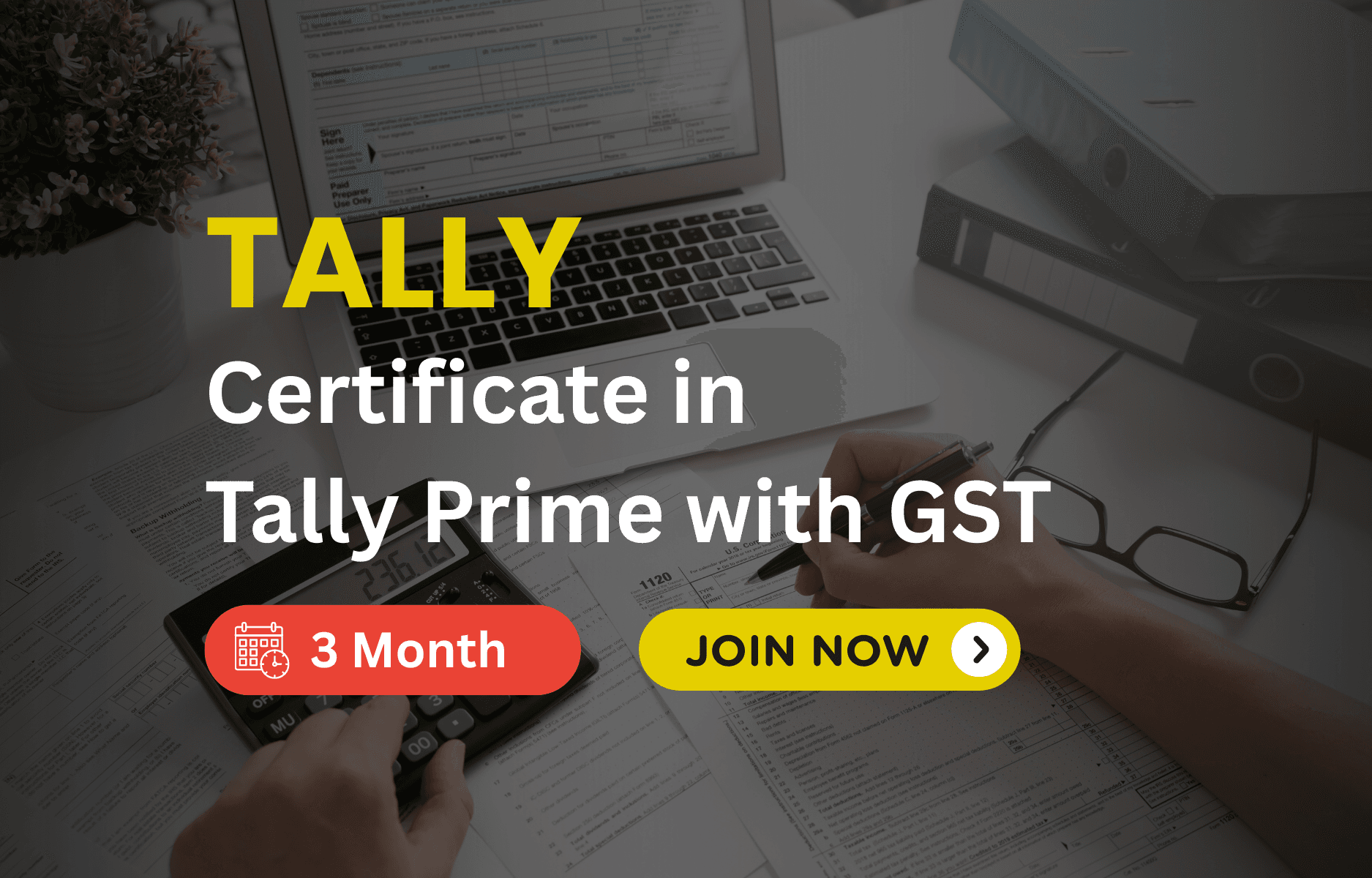Tally Prime with GST – Complete Business Accounting Course